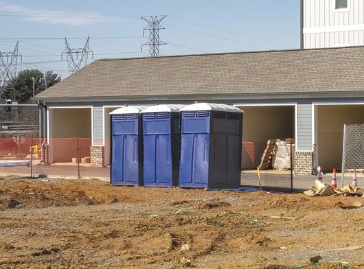 construction portable toilets are designed for sanitation and cleanliness, with regular professional servicing and cleaning to ensure safety and hygiene on the job site